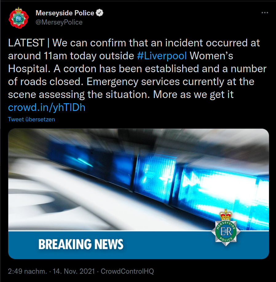 Terror zu Liverpool