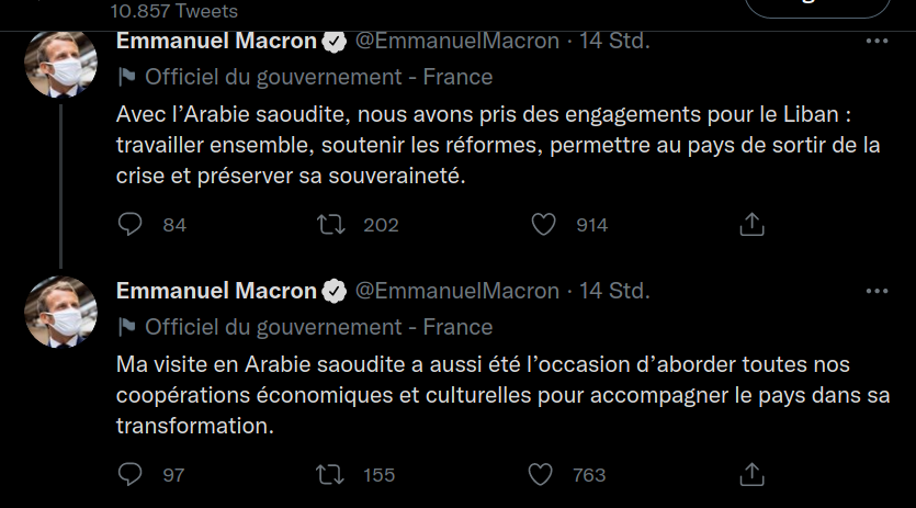 Macron-Salman