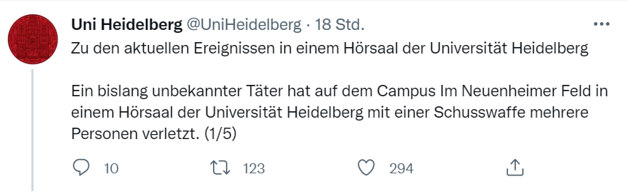 Amoklaf zu Heidelberg