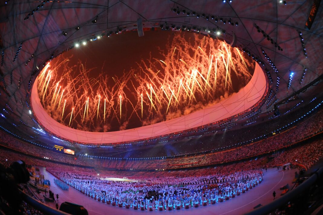 Cérémonie de cloture des Jeux Olympiques de Pékin